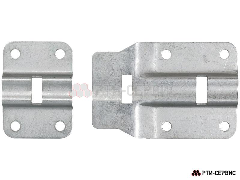 Запор штанговый Ø22 Zn ручка Push  с ключом - фото 2